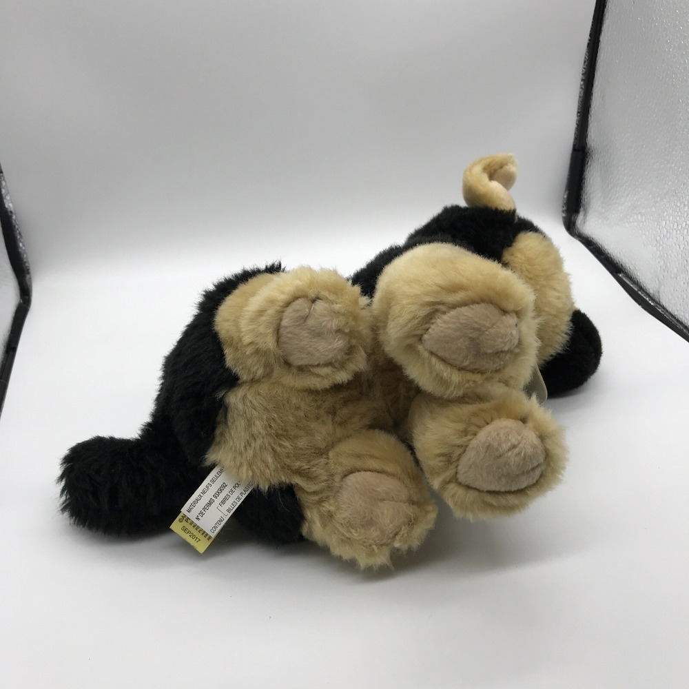 Aurora Miyoni Tots German Shepherd Puppy Plush Stuffed Animal Black Tan 8 Inch - Picture 6 of 8